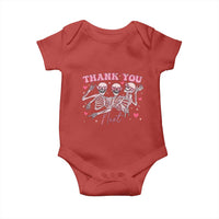 Funny Skeleton Anti Valentines Baby Onesie - Wonder Print Shop