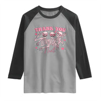 Funny Skeleton Anti Valentines Raglan Shirt - Wonder Print Shop