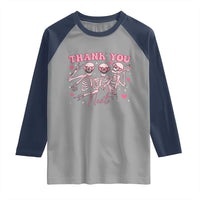 Funny Skeleton Anti Valentines Raglan Shirt - Wonder Print Shop
