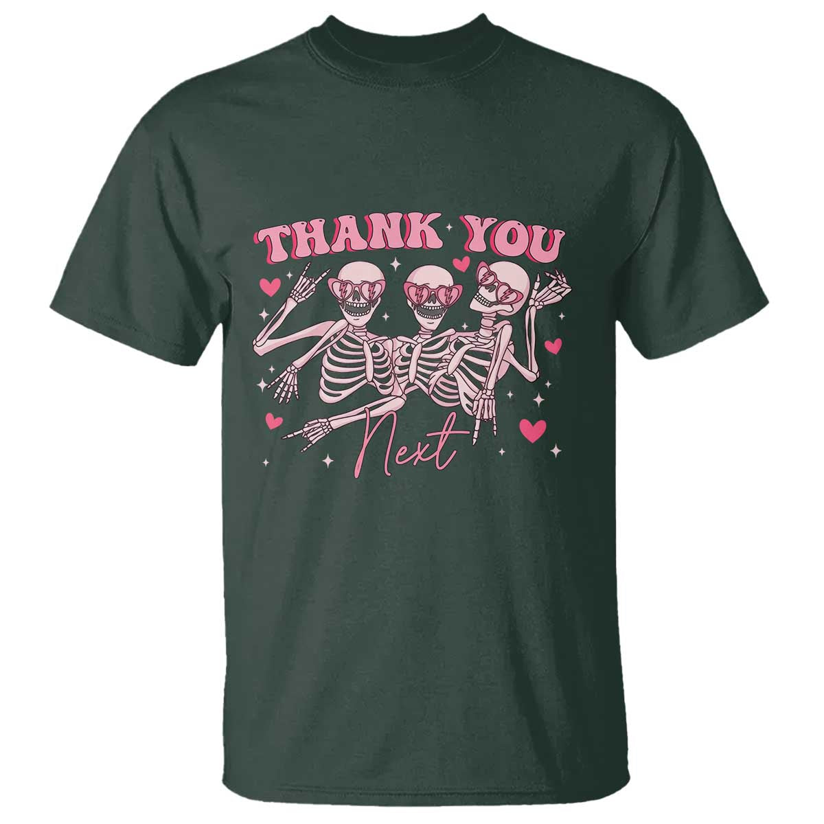 Funny Skeleton Anti Valentines T Shirt - Wonder Print Shop