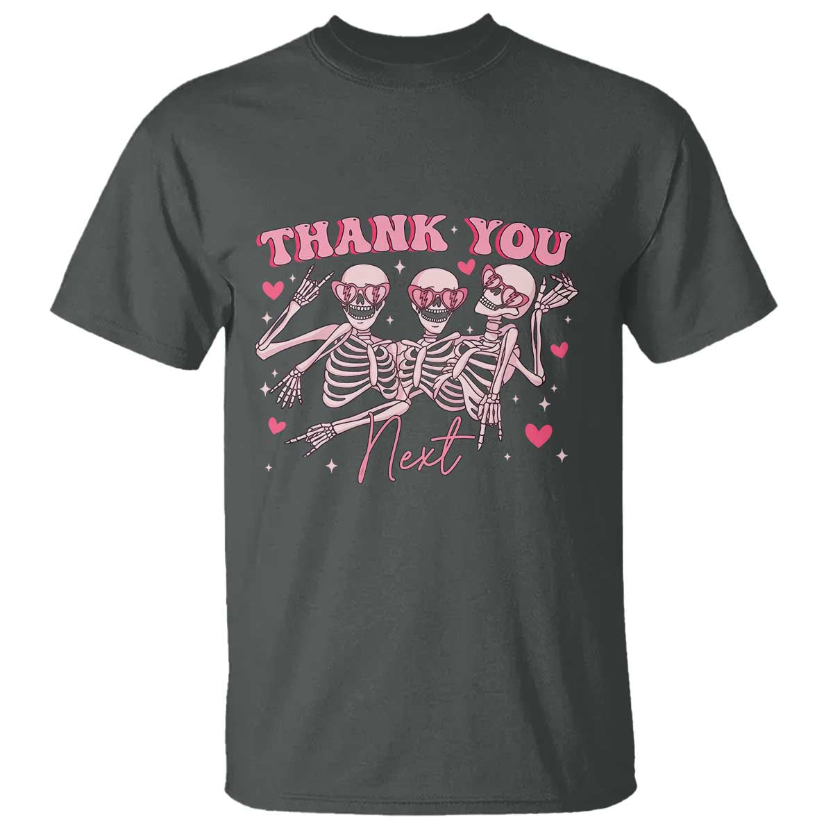 Funny Skeleton Anti Valentines T Shirt - Wonder Print Shop