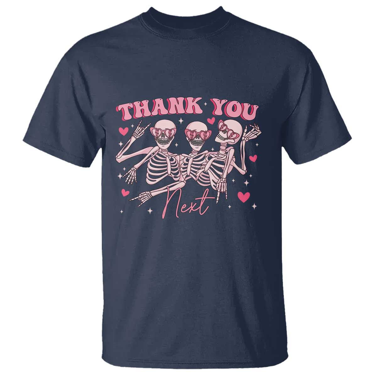 Funny Skeleton Anti Valentines T Shirt - Wonder Print Shop
