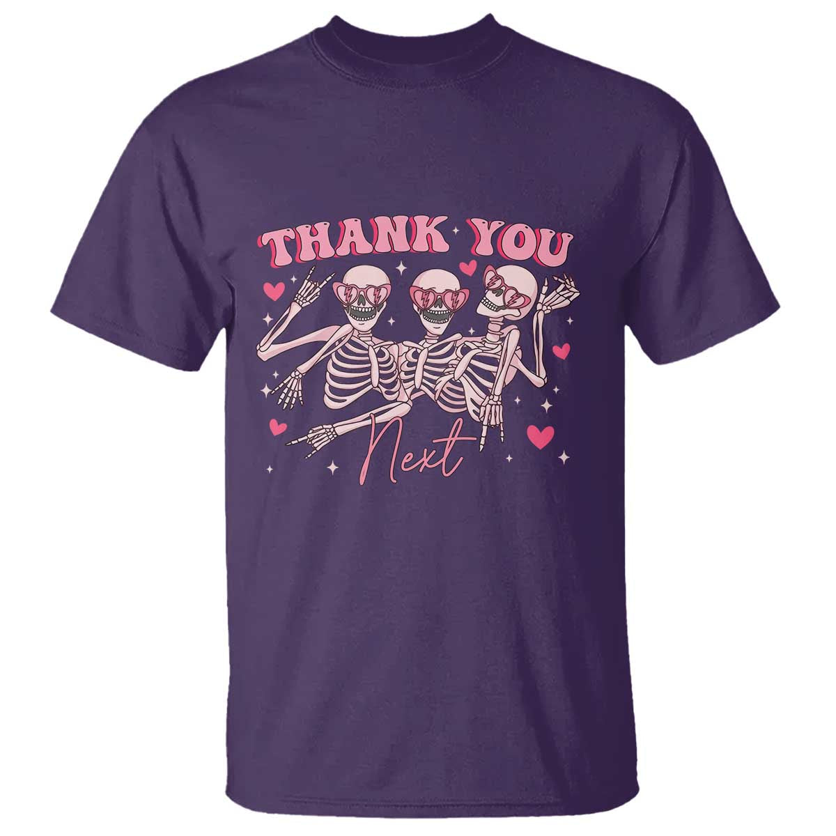 Funny Skeleton Anti Valentines T Shirt - Wonder Print Shop