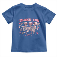 Funny Skeleton Anti Valentines Toddler T Shirt - Wonder Print Shop
