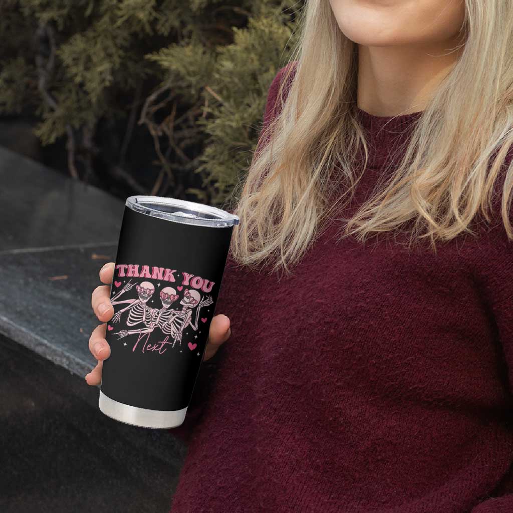 Funny Skeleton Anti Valentines Tumbler Cup - Wonder Print Shop