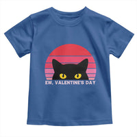 Funny Black Cat Anti Valentine Meme Toddler T Shirt - Wonder Print Shop
