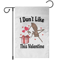 Marcus The Worm Meme Garden Flag I Do Not Like This Valentine - Wonder Print Shop