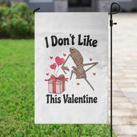 Marcus The Worm Meme Garden Flag I Do Not Like This Valentine - Wonder Print Shop