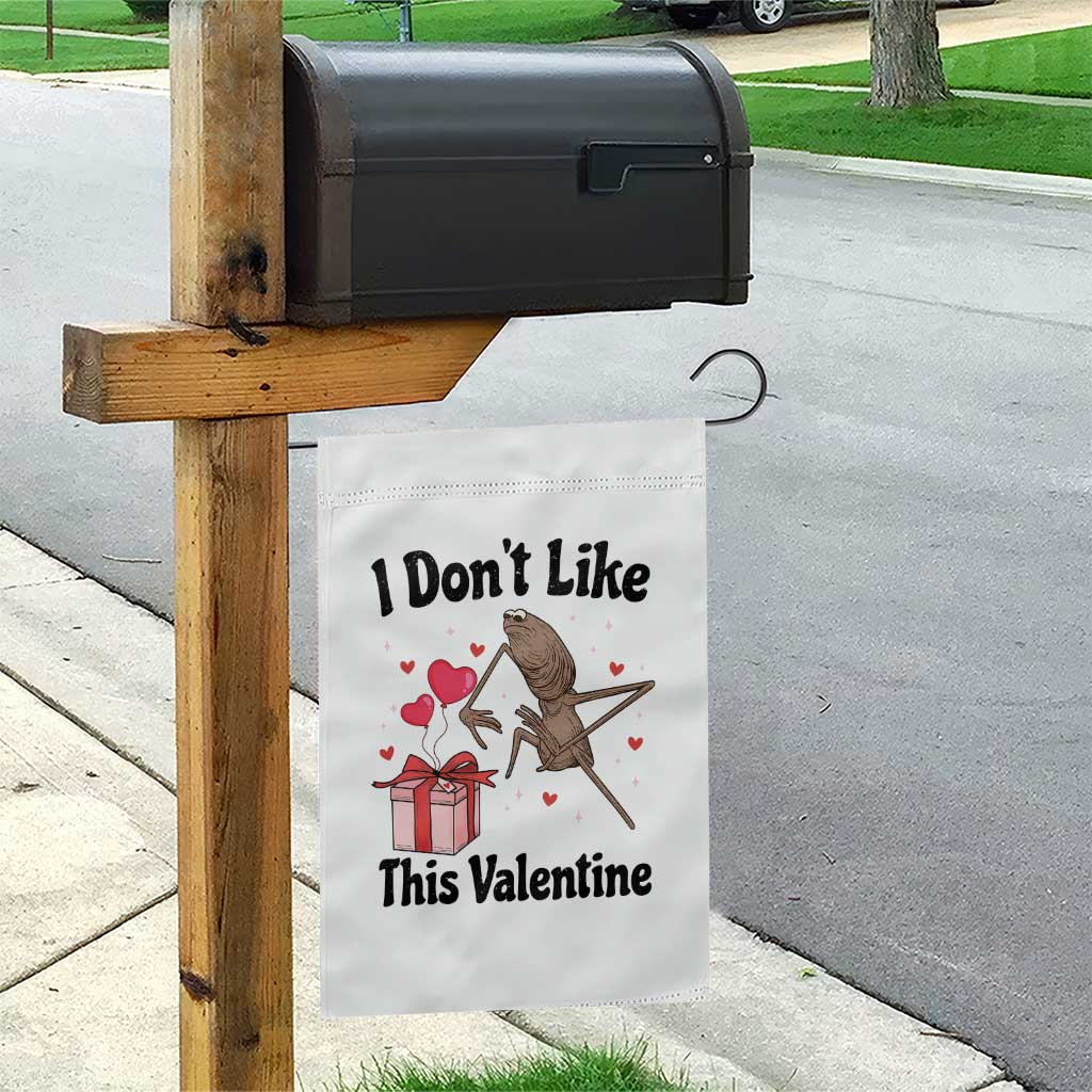 Marcus The Worm Meme Garden Flag I Do Not Like This Valentine - Wonder Print Shop
