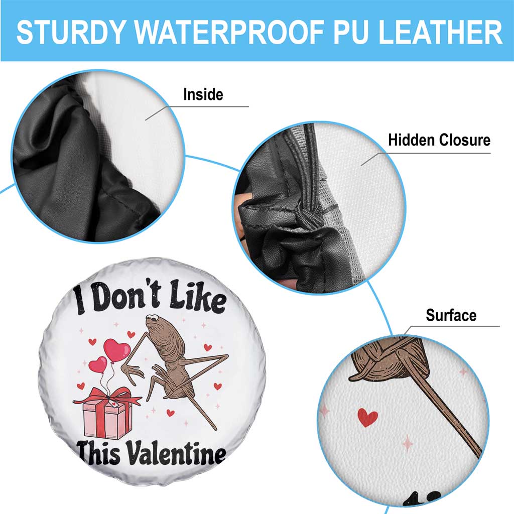 Marcus The Worm Meme Spare Tire Cover I Do Not Like This Valentine - Wonder Print Shop