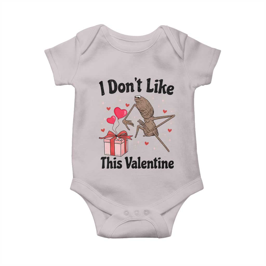 Marcus The Worm Meme Baby Onesie I Do Not Like This Valentine - Wonder Print Shop