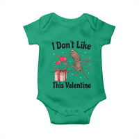 Marcus The Worm Meme Baby Onesie I Do Not Like This Valentine - Wonder Print Shop