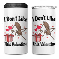Marcus The Worm Meme 4 in 1 Can Cooler Tumbler I Do Not Like This Valentine - Wonder Print Shop