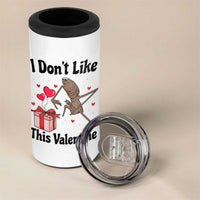 Marcus The Worm Meme 4 in 1 Can Cooler Tumbler I Do Not Like This Valentine - Wonder Print Shop