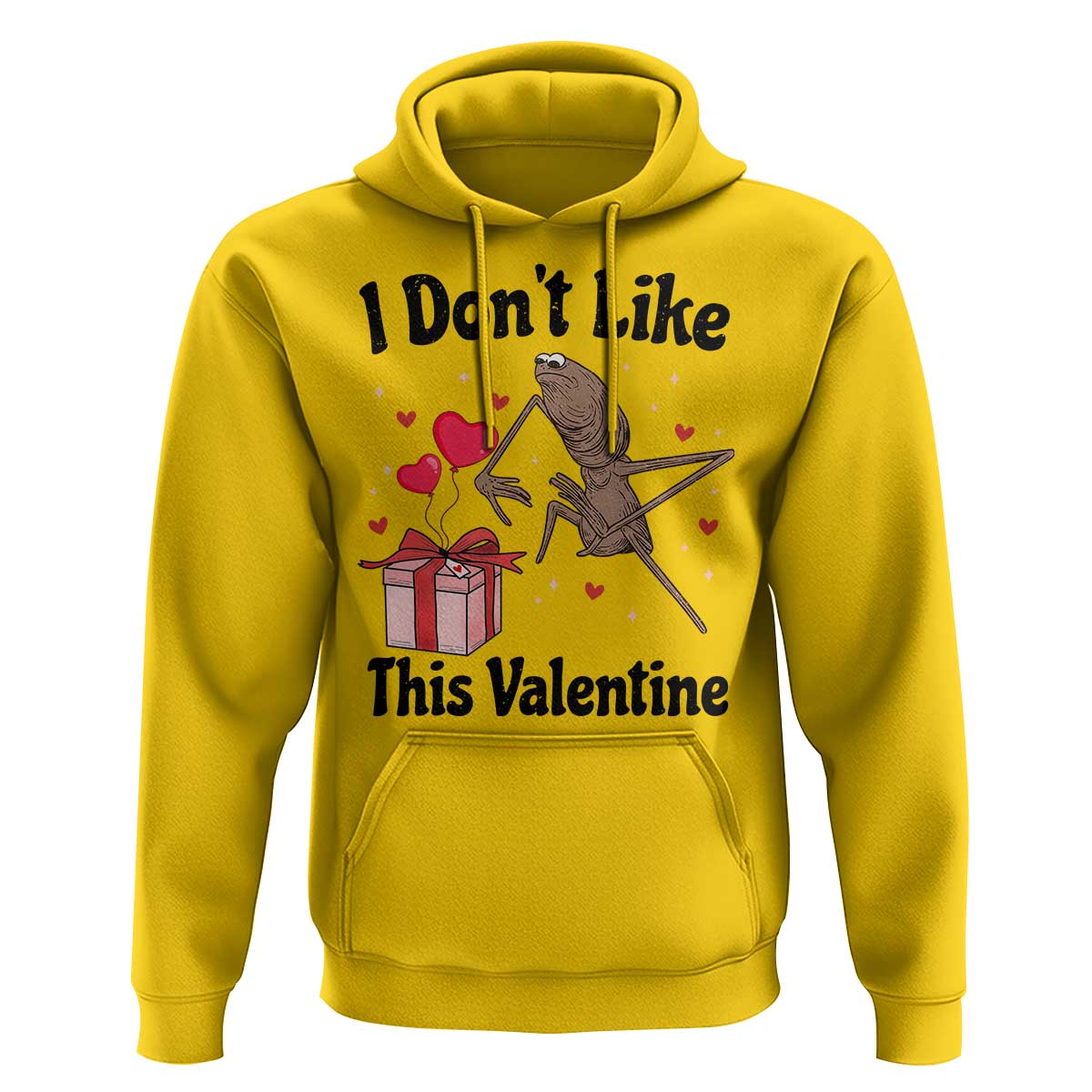 Marcus The Worm Meme Hoodie I Do Not Like This Valentine - Wonder Print Shop