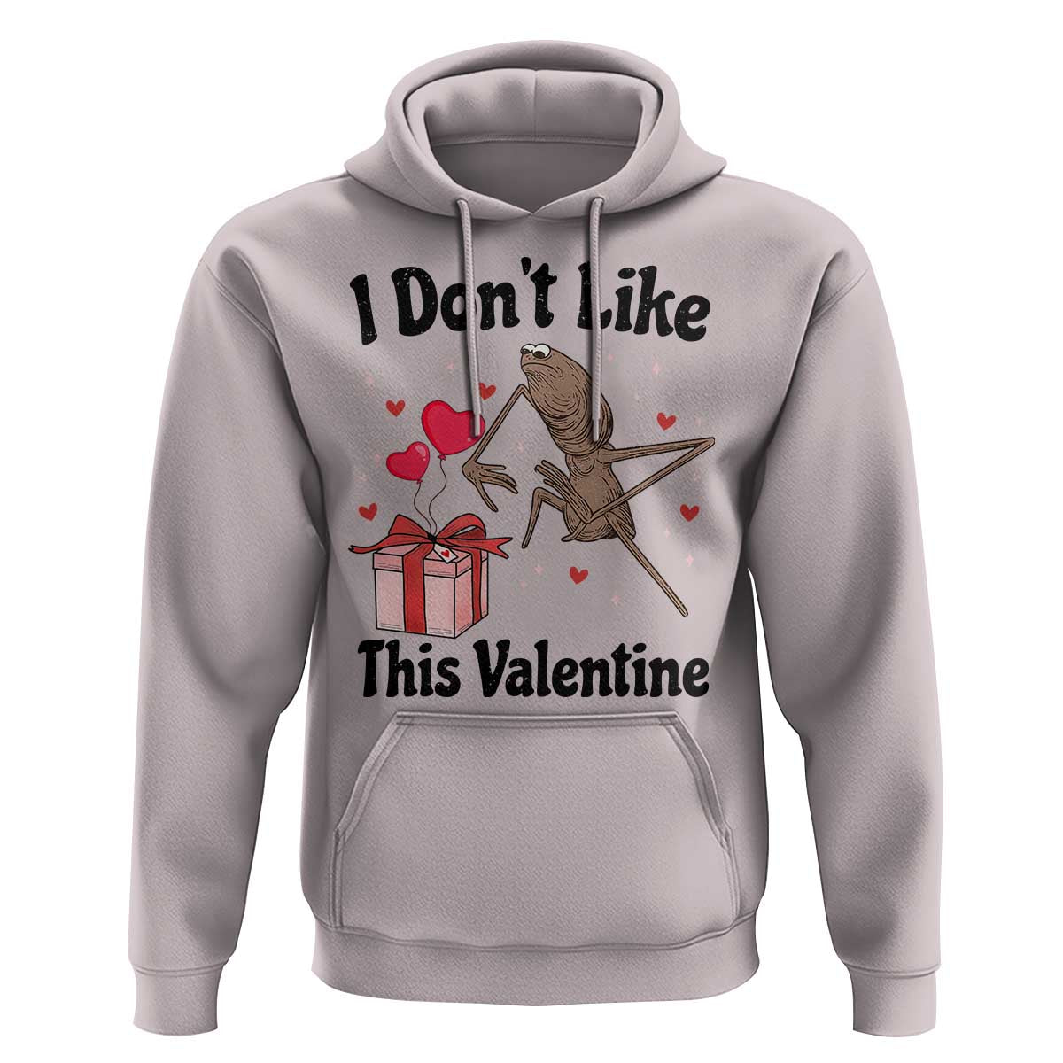 Marcus The Worm Meme Hoodie I Do Not Like This Valentine - Wonder Print Shop