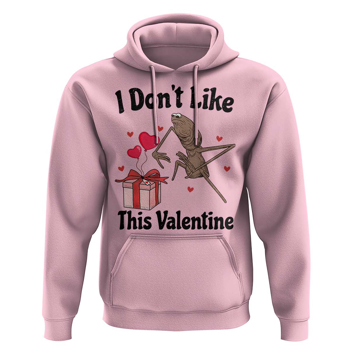 Marcus The Worm Meme Hoodie I Do Not Like This Valentine - Wonder Print Shop