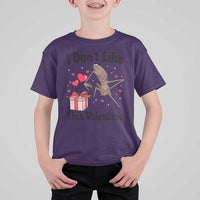 Marcus The Worm Meme T Shirt For Kid I Do Not Like This Valentine - Wonder Print Shop