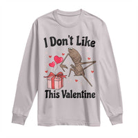 Marcus The Worm Meme Long Sleeve Shirt I Do Not Like This Valentine - Wonder Print Shop