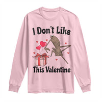 Marcus The Worm Meme Long Sleeve Shirt I Do Not Like This Valentine - Wonder Print Shop