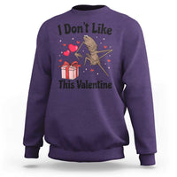 Marcus The Worm Meme Sweatshirt I Do Not Like This Valentine - Wonder Print Shop