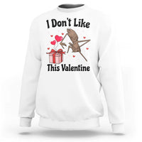 Marcus The Worm Meme Sweatshirt I Do Not Like This Valentine - Wonder Print Shop