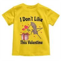 Marcus The Worm Meme Toddler T Shirt I Do Not Like This Valentine - Wonder Print Shop