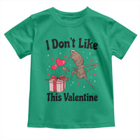 Marcus The Worm Meme Toddler T Shirt I Do Not Like This Valentine - Wonder Print Shop