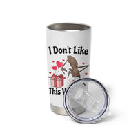 Marcus The Worm Meme Tumbler Cup I Do Not Like This Valentine - Wonder Print Shop