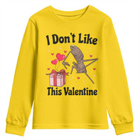 Marcus The Worm Meme Youth Sweatshirt I Do Not Like This Valentine - Wonder Print Shop