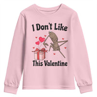 Marcus The Worm Meme Youth Sweatshirt I Do Not Like This Valentine - Wonder Print Shop