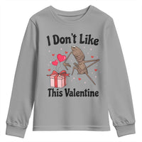 Marcus The Worm Meme Youth Sweatshirt I Do Not Like This Valentine - Wonder Print Shop
