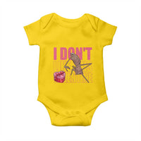 Marcus The Worm Funny Valentine Meme Baby Onesie I Don't Like This Valentine
