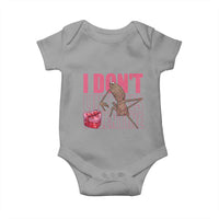 Marcus The Worm Funny Valentine Meme Baby Onesie I Don't Like This Valentine