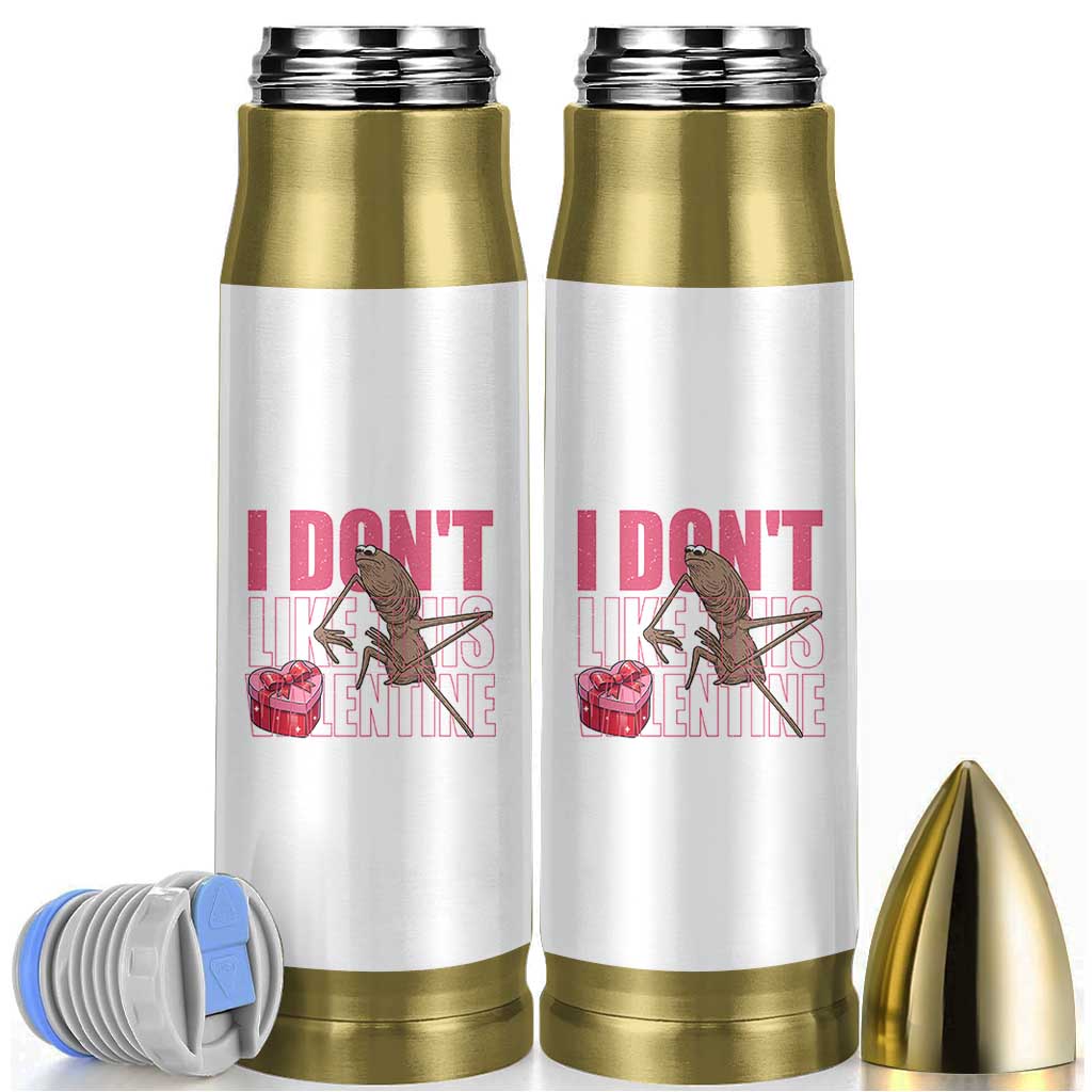 Marcus The Worm Funny Valentine Meme Bullet Tumbler I Don't Like This Valentine