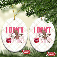 Marcus The Worm Funny Valentine Meme Ceramic Ornament I Don't Like This Valentine