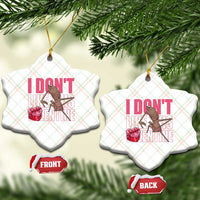 Marcus The Worm Funny Valentine Meme Ceramic Ornament I Don't Like This Valentine