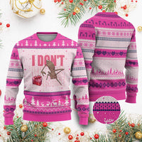 Marcus The Worm Funny Valentine Meme Ugly Christmas Sweater I Don't Like This Valentine
