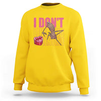 Marcus The Worm Funny Valentine Meme Sweatshirt I Don't Like This Valentine
