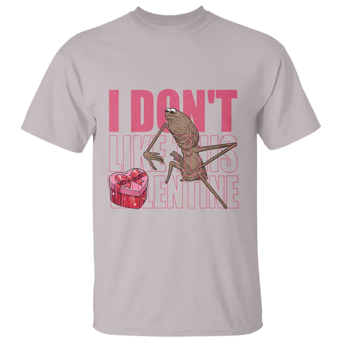 Marcus The Worm Funny Valentine Meme T Shirt I Don't Like This Valentine