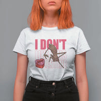Marcus The Worm Funny Valentine Meme T Shirt For Women I Don't Like This Valentine