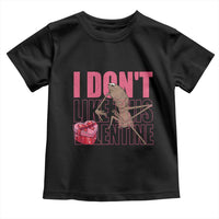 Marcus The Worm Funny Valentine Meme Toddler T Shirt I Don't Like This Valentine
