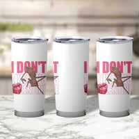 Marcus The Worm Funny Valentine Meme Tumbler Cup I Don't Like This Valentine