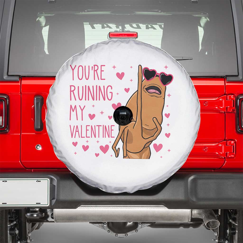 Marcus The Worm Meme Spare Tire Cover Funny Anti Valentines Day - Wonder Print Shop