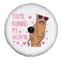 Marcus The Worm Meme Spare Tire Cover Funny Anti Valentines Day - Wonder Print Shop