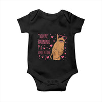 Marcus The Worm Meme Baby Onesie Funny Anti Valentines Day - Wonder Print Shop