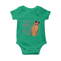 Marcus The Worm Meme Baby Onesie Funny Anti Valentines Day - Wonder Print Shop