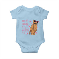 Marcus The Worm Meme Baby Onesie Funny Anti Valentines Day - Wonder Print Shop