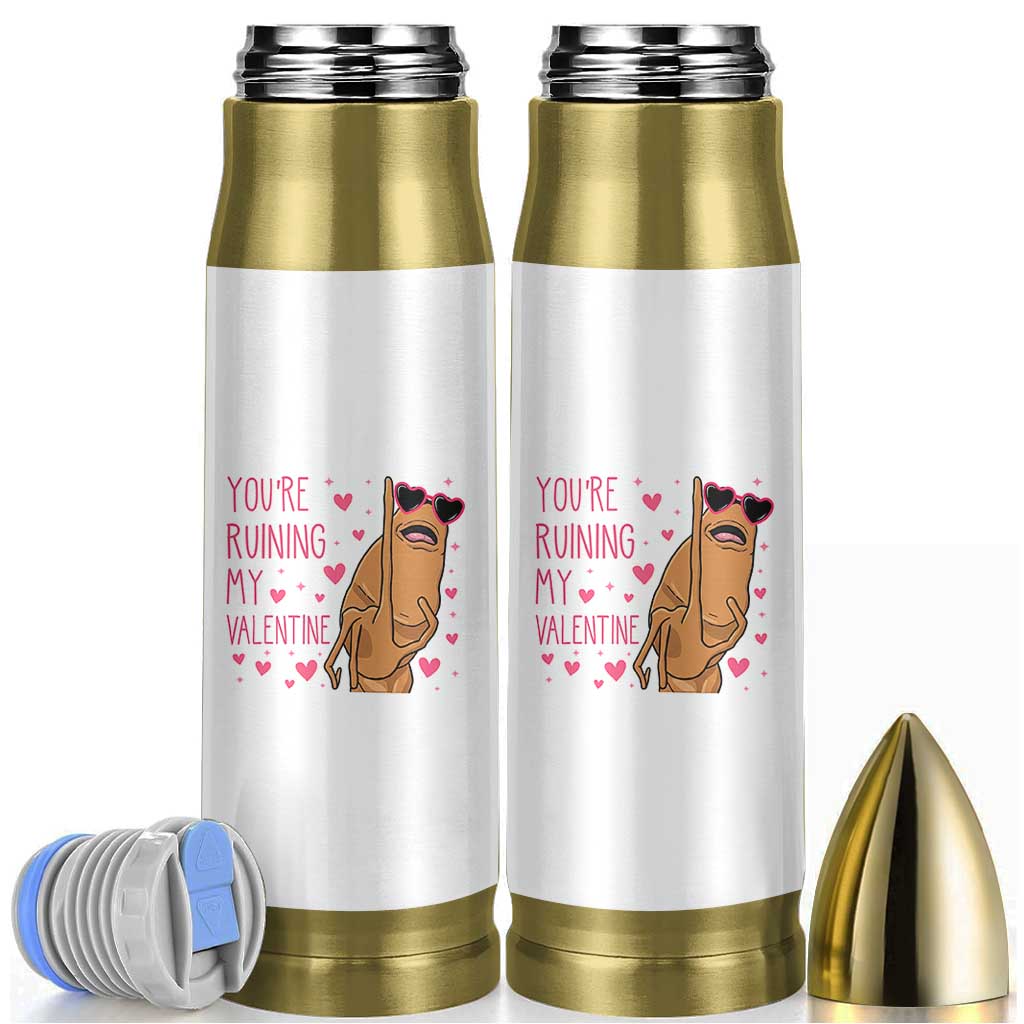 Marcus The Worm Meme Bullet Tumbler Funny Anti Valentines Day - Wonder Print Shop
