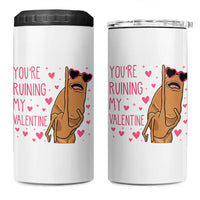 Marcus The Worm Meme 4 in 1 Can Cooler Tumbler Funny Anti Valentines Day - Wonder Print Shop